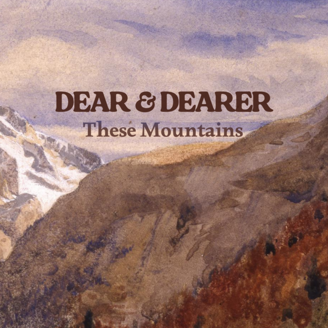 Pochette These Mounstains EP Dear&Dearer